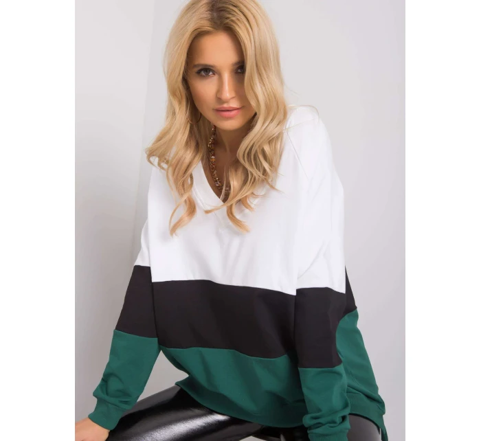 Mikina RV BL 5972.07 tmavo zelená