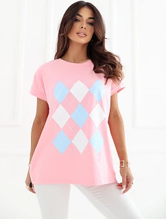 Bluzka RV BZ model 22108210 jasny różowy - FPrice