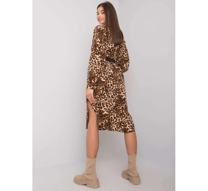 Šaty TW SK BI 32555.72P čierna a béžová Šaty TW SK BI 32555.72P čierna a béžová