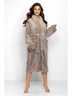 Župan One And model 20751422 Long Beige - Momenti Per Me Župan One And model 20751422 Long Beige - Momenti Per Me