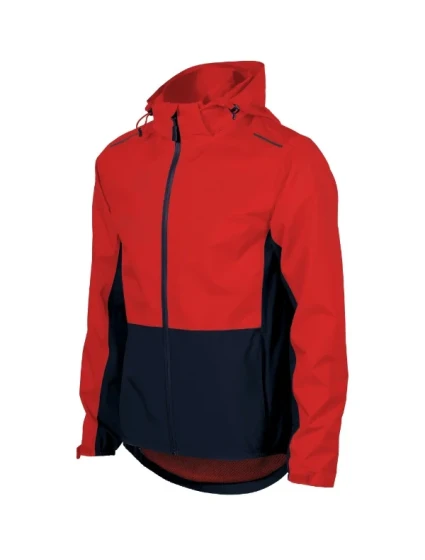 Dúhová bunda pre mužov červená