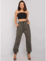 Dámske tepláky 7237.81 dark khaki - FPrice