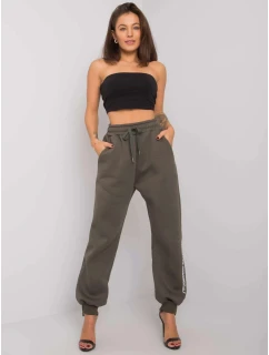 Dámske tepláky 7237.81 dark khaki - FPrice