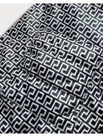 Šedá dámska rozšírená obojstranná vesta (B8005-70)