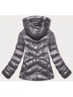 KRÓTKA KURTKA ZIMOWA DAMSKA SZARA model 21244791 - J.STYLE