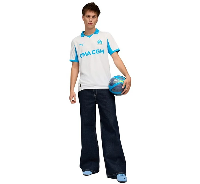 Pánsky dres Puma Olympique Marseille Home Jersey Replica white 779801 01 pánsky
