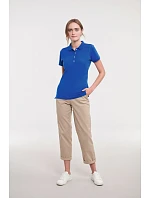 Dámské elastické piqué polo 10. light oxford model 22473814 - Russell Athletic Dámské elastické piqué polo 10. light oxford model 22473814 - Russell Athletic