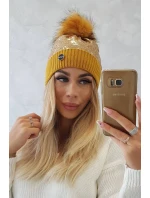 Čiapka K198 horčica Čiapka K198 horčica