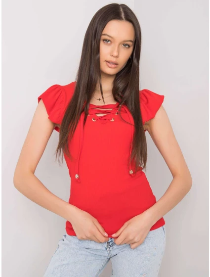 Blúzka DHJ BZ 13301.34P červená