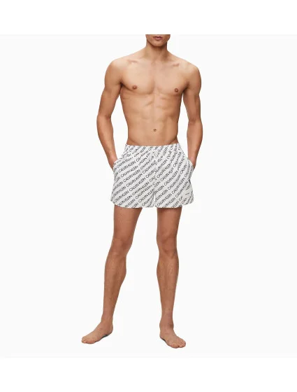Pánské plavky model 8397728 černobílá - Calvin Klein