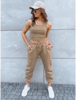 dámská 3dílná souprava camel Dstreet model 21970748 - FashionStreet