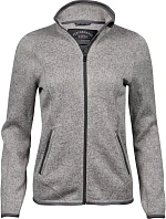 TJ Dámská melanžová pletená fleecová bunda 18. grey melange model 22499164 - Tee Jays TJ Dámská melanžová pletená fleecová bunda 18. grey melange model 22499164 - Tee Jays