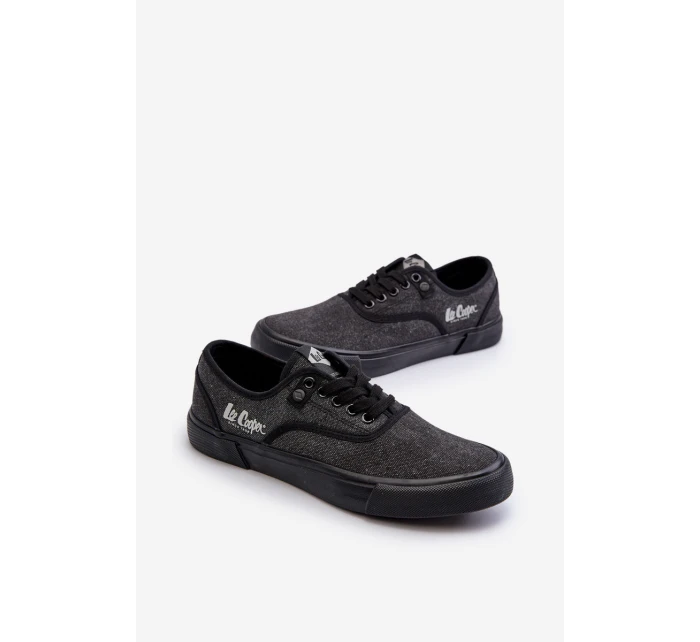 Trampki Męskie Lee Cooper LCW-24-02-2150 Czarne Trampki Męskie Lee Cooper LCW-24-02-2150 Czarne