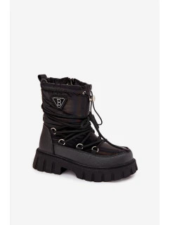 Dětské černé sněhule model 21747728 - Boto