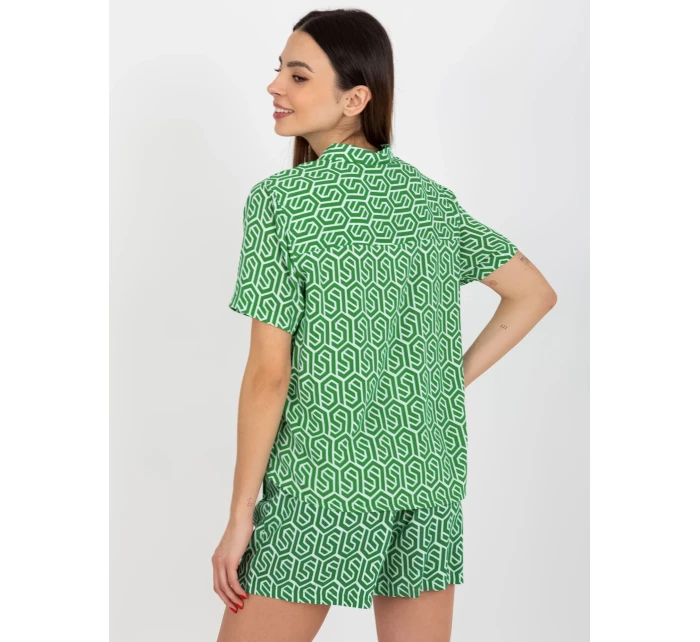 Dámská halenka model 18339303 zelená - FPrice