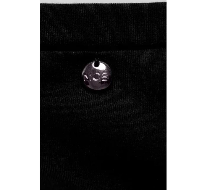 Mini šaty s na ramenou černé model 19660932 - Moe