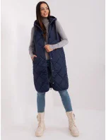 Dámska vesta D51160X80119A2 tmavomodrá - Sublevel Dámska vesta D51160X80119A2 tmavomodrá - Sublevel