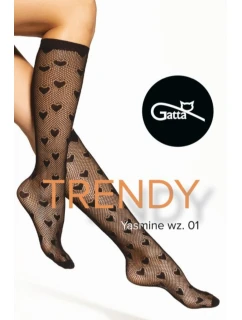 YASMINE KNEE SOCKS 01- Ponožky