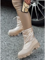 Dámské sněhule beige Dstreet model 21981477 - FashionStreet