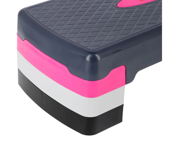 HMS aerobikový stepper model AS002 v ružovej/šedej farbe HMS aerobikový stepper model AS002 v ružovej/šedej farbe