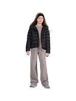 Detská páperová bunda 4F U0704 dark black 4FJWAW25TDJAU0704 20S