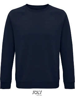 SOL'S Space Unisex raglánová mikina z bio bavlny model 22524300 french navy
