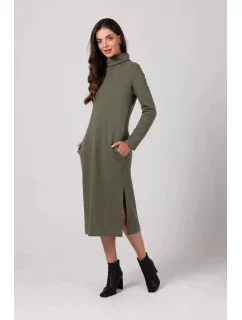 Dámské šaty model 19158350 Khaki - BeWear