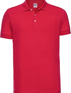 Pánské elastické piqué polo 10. classic red model 22473894 - Russell Athletic