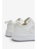 Sneakersy Męskie Z Eko Skóry Big Star OO174003 Białe Sneakersy Męskie Z Eko Skóry Big Star OO174003 Białe