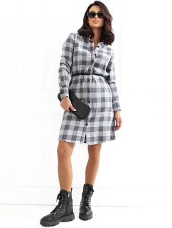 Sukienka model 22347419 grafitowy - FPrice