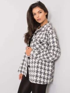 Košeľa EM KS 178.34 biela a šedá