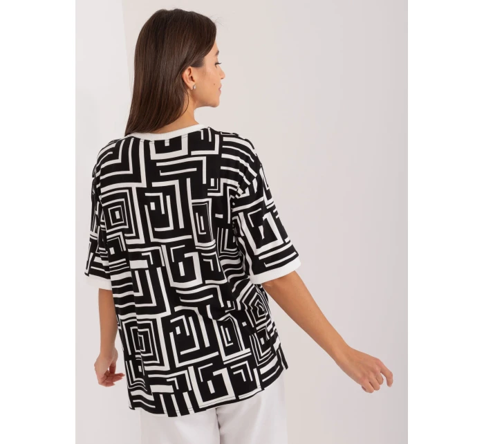 Blúzka LK BZ 509697.27 čierna Blúzka LK BZ 509697.27 čierna