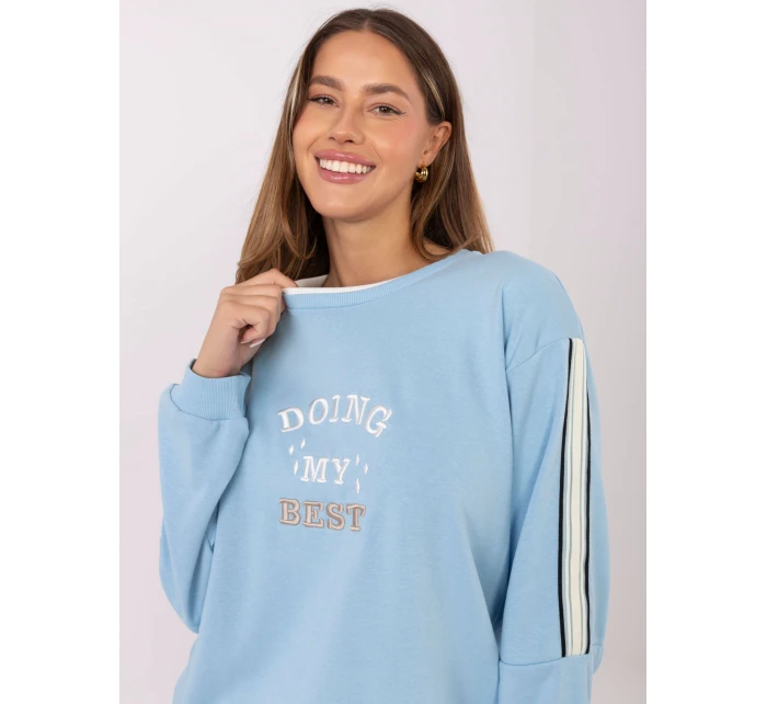 Blúzka RV BL A942.62 svetlomodrá