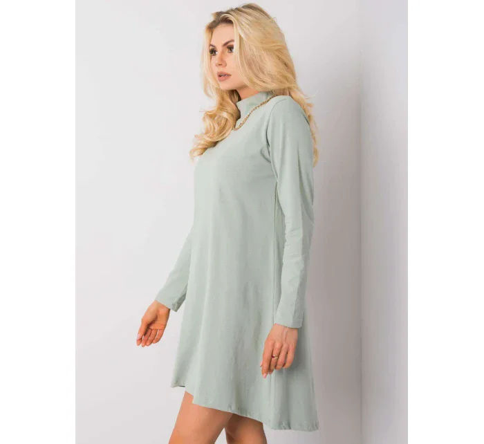 Šaty RV SK model 18020466 světle zelená - FPrice Šaty RV SK model 18020466 světle zelená - FPrice