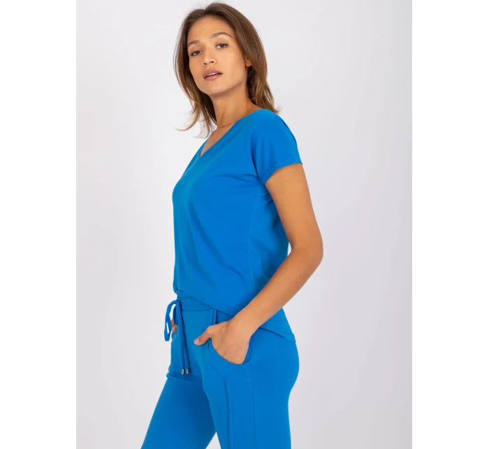 Tričko RV TS model 14820016 tmavě modrá - FPrice Tričko RV TS model 14820016 tmavě modrá - FPrice