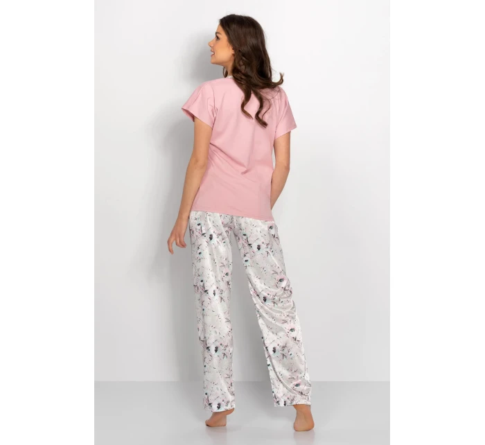 Dámske pyžamo Garden Spa Pink - Momenti Per Me