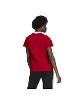 Dámske polo tričko Tiro 21 W GM7350 červené - Adidas Dámske polo tričko Tiro 21 W GM7350 červené - Adidas