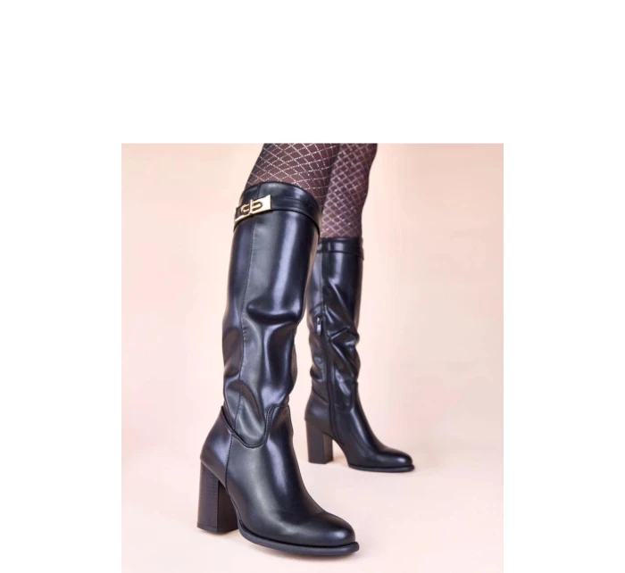 Topánky na podpätku model 221036 Solea