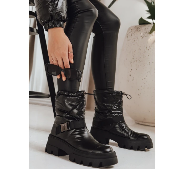 Dámské boty černé model 21994573 - Dstreet Dámské boty černé model 21994573 - Dstreet