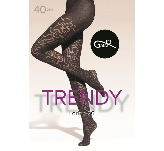 Pančuchy Gatta Lorien wz.26 40 den 5-XL Pančuchy Gatta Lorien wz.26 40 den 5-XL