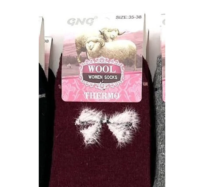 WiK 002 Angora Dámske ponožky 358 35-42