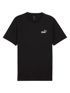 Puma Ess 2 Color Small No. 1 Logo Tee black 684717 01 pánske