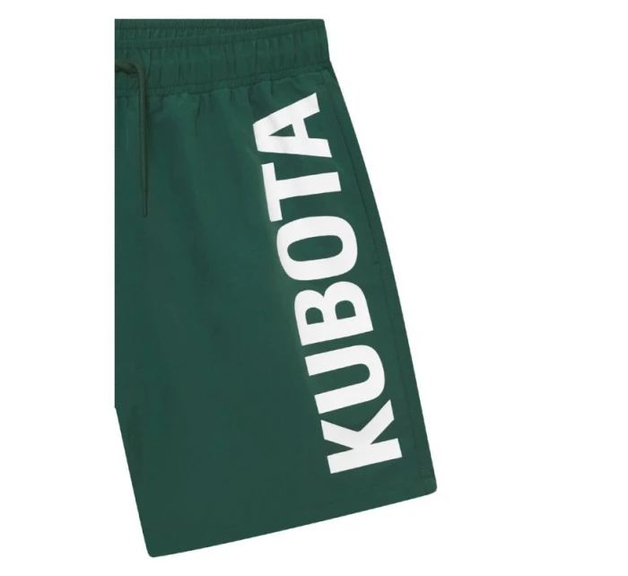 Pánske zelené plavecké šortky Kubota K25SS-204-003-18-1 Pánske zelené plavecké šortky Kubota K25SS-204-003-18-1