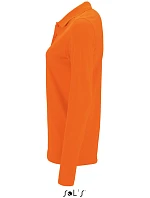 SOL'S Perfect LSL Women Dámske piqué polo s dlhým rukávom 25.2083 oranžové SOL'S Perfect LSL Women Dámske piqué polo s dlhým rukávom 25.2083 oranžové