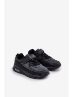 Dětské tenisky na suchý zip černé model 21664086 - Boto