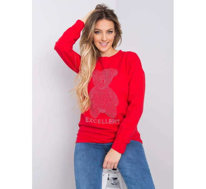 Blúzka DHJ BZ 12779.43P červená