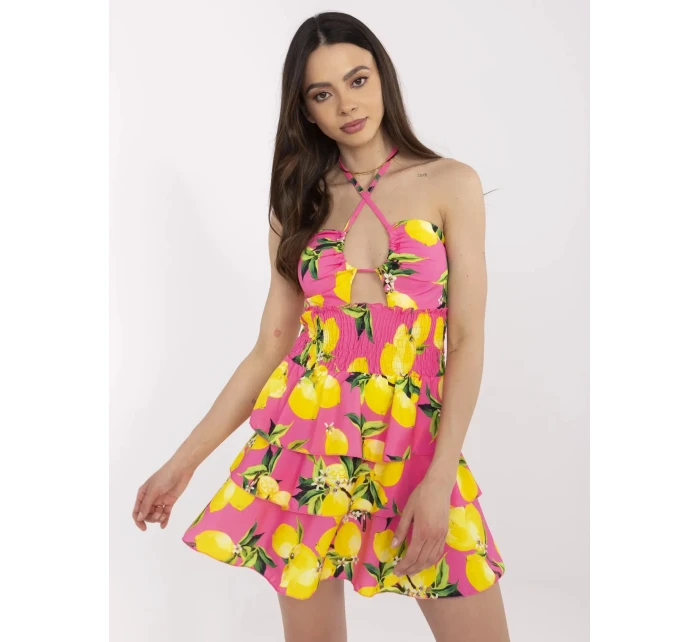 Šaty MI SK 23708.60 ružové Šaty MI SK 23708.60 ružové