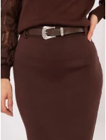 Spódnica PM SD model 21787940 brązowy - FPrice