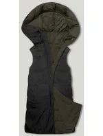 oboustranná oversize vesta s kapucí model 20883401 - MELYA MELODY