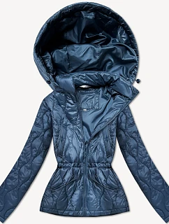 Dámska ľahká bunda s kapucňou Minority blue (B25-510-30)